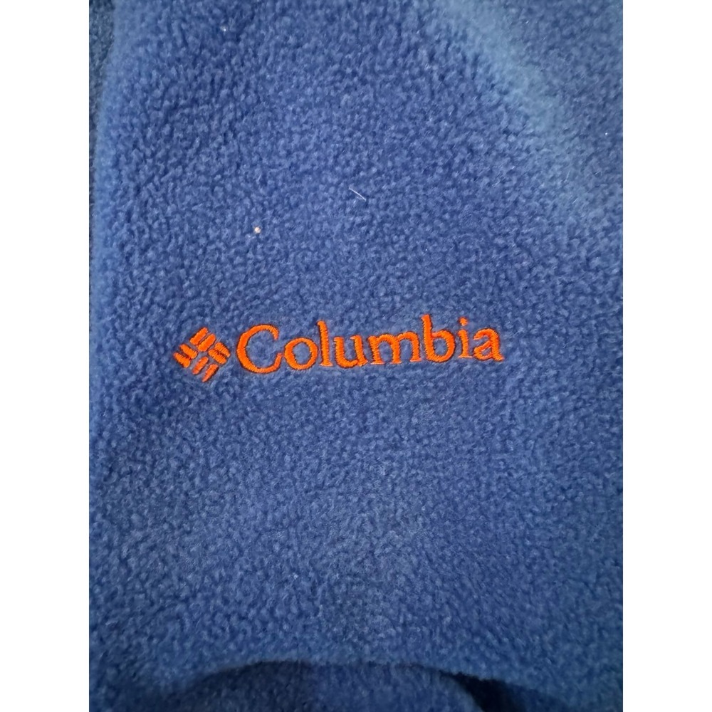 Columbia Florida Gators Fleece Hoodie Blue Orange Men's L NCAA Embroidered - Picture 5 of 5